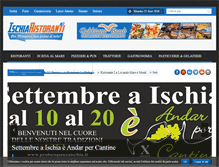 Tablet Screenshot of ischiaristoranti.net